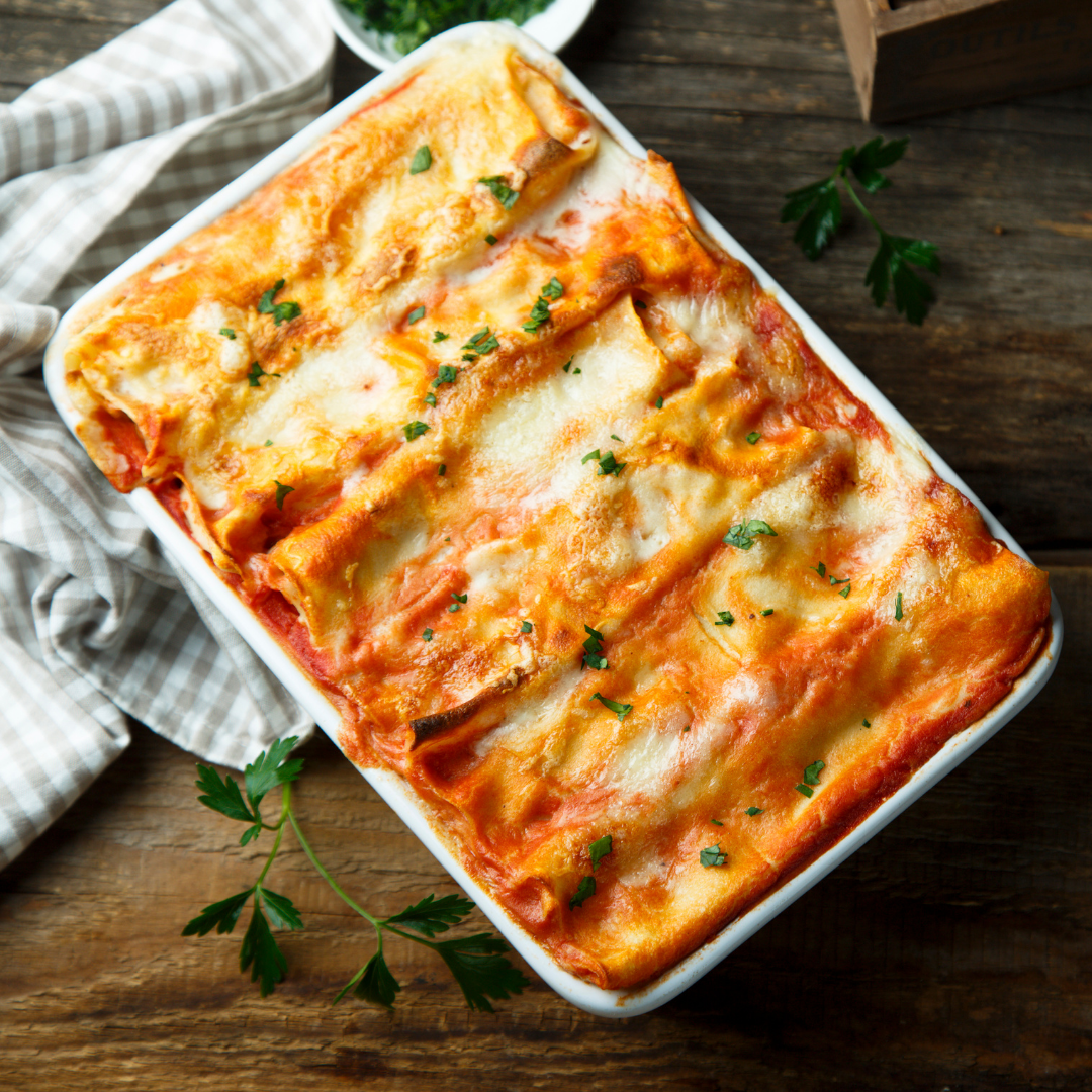vegetarian sweet potato lasagna
