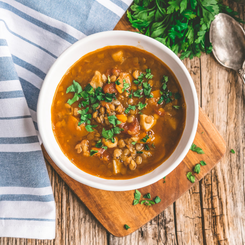 Red Lentil, Carrot, Spinach Soup - Vegan - Bold Life Creative