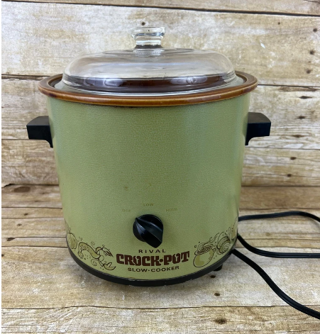 vintage crockpot