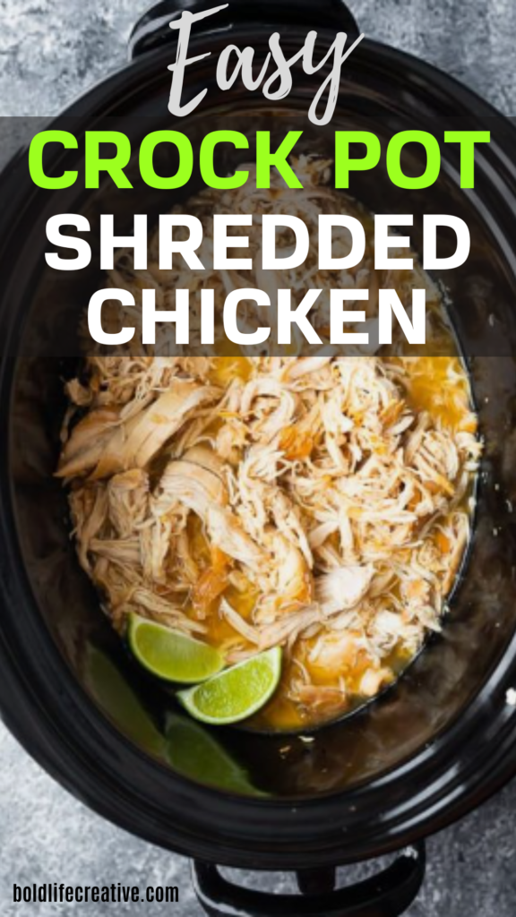 crockpot shredded chicken